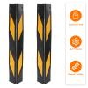 DOITOOL 2pcs Rubber Corner Garage Wall Protector Foam Wall Column Guard Garage Guard s view 3
