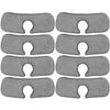 Cabilock 8pcs Kitchen Sink Absorbent Mats Washable Water Drying Pads for Faucet Practical Design for Countertops Bathroom Sinks Easy to Install No Shedding Comfortable Use view 1
