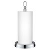 KASUNTO Paper Towel Holder (with Heavy Weighted Base) Steel Paper Holder countertopBlack Paper Towel Holder for Kitchen Countertops, Bars & Dining Tables,Fits Standard & Jumbo Rolls,Chrome view 1