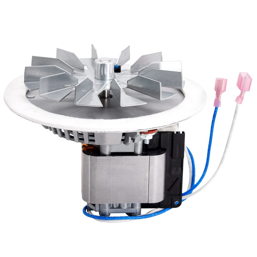Adviace Replacement A-E-027 Combustion Blower Exhaust Fan Motor for Breckwell P23, P22, P24, P24I, P4000, P2000I, P2700, P2000, P23I, P1000, P26 Pellet Stoves