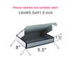 MEIANJU Small 8x5.5x1.5 inch Corrugated Cardboard Shipping Packaging Boxes view 2