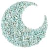 Crocon 1/2 LB Crushed Amazonite Chips Bulk Stone 1100+ Carats Natural Quartz Pieces Irregular Shape Gemstone Tumbling Cabbing Gem Mining Chakra Balancing Reiki and Crystal Healing Home Office Dcor view 4