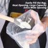 Piping Bags 21 inch Large Pastry Bags Decorating Tools 100 PCS Piping Bags for Cream Icing Frosting Cookie Cake Decorating (21 inch) view 2