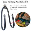 RUZUO Upgraded Skateboard Wall Mount Skateboard Hanger, Skateboard and Longboard Wall Rack, Skate Board Holders-Lengthen (2) view 4