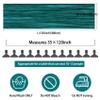 12 Pack 10Ft Cheesecloth Table Runner 35x120 Inch Boho Gauze Table Runner Rustic Cheese Cloth Long Romantic Table Runners for Wedding Bridal Shower Birthday Party Table Decor (Dark Teal) view 2