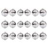 Kisangel 18pcs Silver Mirror Disco Ornaments Reflective Hanging Decorations for Xmas Tree Parties Birthdays and Celebrations Create Festive Atmosphere Shiny view 1