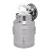 304 Stainless Steel Milk Can 28 Liter Milk Bucket Wine Pail Bucket 7.4 Gallon Milk Can Tote Jug with Faucet & Sealed Lid Heavy Duty view 1