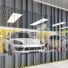 Pxzybd Outdoor Clear Tarp Curtains,Waterproof Tarpaulins,Pergola Porch Gazebo Patio PVC Plastic Transparent Tarpaulin Side Panels,Weatherproof Partition Curtains,with Grommets,WH-1.52m(4.9 * 6.6ft) view 1