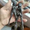 1Pcs 4.72In Naked Busty Beauty Girl Statue Black Brass Sexy Queen Figurines Miniatures Body Art Crafts Home Office Desktop Desk Ornaments Decoration, ca2282005 view 4