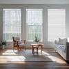 Boolegon Cordless Aluminum Blinds 1 Inch Light Filtering Horizontal Blinds Anti-UV Waterproof Metal Mini Blind for Office Home, White, 32" W x 48" H view 4