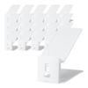 Like It Shoe Storage, Space Saving, Double Storage Capacity, Adjustable Height, Set of 20, Approx. Width 3.9 x Depth 10.7 x Height 3.9 - 7.3 inches (10 x 27.2 x 10 - 18.5 cm), White, Made in Japan, Sneaker Storage, Unisex view 1