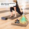 US Plug 400ml 100-240V Oil Diffuser, Auto Off 7Color Portable LED Light Wood Grain Humidifier, Silent Humidifier for Home Office view 4