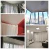 LZMZMQ Bendable Sliding Curtain Track for Living Room/Bedroom/Shower/RV, Flexible Room Divider Curtain Rod, Aluminum Alloy, Ceiling/Wall Mount (Color : Ceiling Mount, Size : 1m/3.2ft) view 3