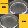 Integrated Stainless Metal Mesh Screen Filter Dia 10cm Various Mesh Count(150) view 4