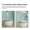 Anti gravity Humidifier, 500ml Smart Round Mist Humidifier with 2 Water Adding Mode, Water Level Monitoring and Auto off Protection, Water Droplet Countercurrent, Air Humidifiers for Bedroom, Office view 2