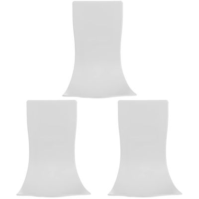 BESTonZON Plastic Dispenser Drip Tray 3 Pieces Wall Soap Dispenser Soap Dispenser Droplet Tray Wall Mount Hand Bracket Drip Wall Lotion Dispenser