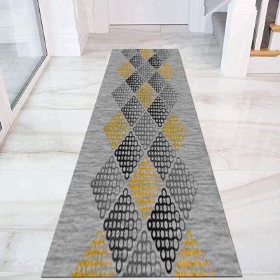 GRAPKS Long Carpet Runners with Non Slip Backing Modern Area Rug Corridor/Kitchen/Entryway Narrow Runner Rug 100/200/300/400/500/600cm Extra Long Carpet (Size : 2 ft x 13.1 ft)