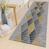 GRAPKS Long Carpet Runners with Non Slip Backing Modern Area Rug Corridor/Kitchen/Entryway Narrow Runner Rug 100/200/300/400/500/600cm Extra Long Carpet (Size : 2 ft x 13.1 ft) view 2