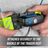 noxgear Tracer Add-On Chest Light - 500 Lumens, Rechargeable (USB-C), Weatherproof LED Running Light, Walking and Hiking - Bright Flood Beam - Comfortable - Dual-Modes view 3