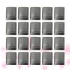 Hemoton 3sets Insulated Lunch Bag Freezable Snack Bag Aluminum Take-Out Pouch for Food (20x20cm) 50pcs*3 view 2