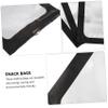 Zerodeko 50pcs Resealable Storage Pouches Electronic Accessories Bags for Jewelry Makeup Snacks to Design for Daily Use view 3