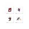 Trends International Gallery Pops Marvel Spider-Man: No Way Home - Suit Tech Wall Art Bundle (4-Pack) Wall Poster, 12" x 12", Unframed Version view 1