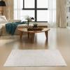 Furnish my Place Modern Plush Solid Off White Color Rug - Pets and Kids Friendly Rug, Indoor/Outdoor Mat, Area Rugs Great for Kids, Pets, Event, Living Room, Made in USA, 2' x 4' Oval - Set of 3 view 2
