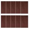 Furnish my Place Modern Plush Solid Chocolate Color Rug - Pets and Kids Friendly Rug, Indoor/Outdoor Mat, Area Rugs Great for Kids, Pets, Living Room, Made in USA, 1.5' x 2.25' Rectangle - Set of 10 view 1