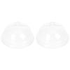 Zerodeko 2pcs Transparent Round Food Cover Insulation Lid for Dessert for Outdoor Buffets Parties Keeps Food Fresh and Visible Easy to Carry and Use view 1