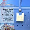 BAGLETS PREMIUM - Phone Holder New 2023 Edition Accessory Charm - Decorative Organizer Accessories Compatible with Bogg Bags, Simply Southern and other Tote Bags. (White) view 4