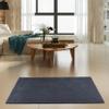 Furnish my Place Modern Plush Solid Petrol Blue Color Rug - Pets and Kids Friendly Rug, Indoor/Outdoor Mat, Area Rugs Great for Kids, Pets, Event, Living Room, Made in USA, 2' x 3' Oval - Set of 5 view 2