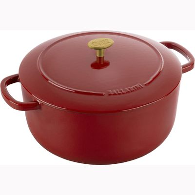 BALLARINI Bellamonte Cast Iron 7.5-qt Round Dutch Oven - Pomodoro Red
