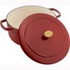 BALLARINI Bellamonte Cast Iron 7.5-qt Round Dutch Oven - Pomodoro Red view 4