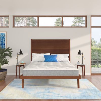 Serenia Sleep Quilted Hybrid Mattress CertiPUR US Certified Medium Comfort California King 12"