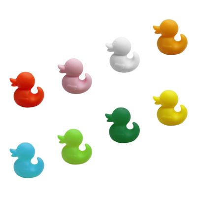 Mikikit 8pcs Cartoon Cable Holders Self-Adhesive Silicone Cord Clips for Desk Organization Cute for