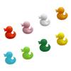 Mikikit 8pcs Cartoon Cable Holders Self-Adhesive Silicone Cord Clips for Desk Organization Cute for view 1