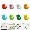 Mikikit 8pcs Cartoon Cable Holders Self-Adhesive Silicone Cord Clips for Desk Organization Cute for view 4