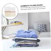 10pcs Lazy Folding Board Wardrobe Folding Board Folding Boards for Clothing Clothes Folder Board Clothing Clothes Laundry Folding Shirt Folder Board Pp Travel Shirt Clip Adjustable view 4