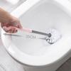 2pcs Toilet Brush Replacement Heads Easy to Install Fits Holders Suitable for Bathroom and Kitchen Cleaning No Dead Corners Plastic Design view 2