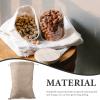6pcs Burlap Bags Drawstring Storage Pouches Potato Reusable Vegetable Bags view 2