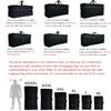 DoYiKe Extra Large Storage Bag with Zippers and Handles, Big Foldable Duffle Bag for Travel-56x27x15Inch view 2