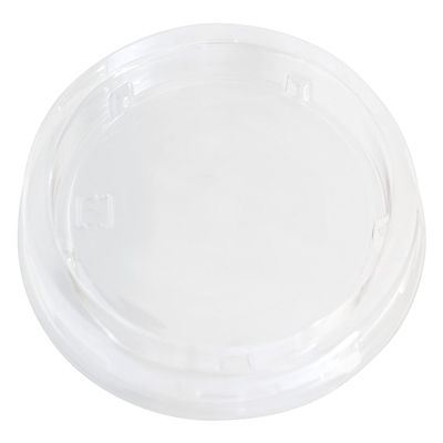 Risupack PBPM081 Disposable Containers, Takeout, Lunch Bento Box, Transparent Cup, Clear, Lid, Diameter 3.4 inches (8.6 cm), 50 Pieces, Bio Cup, 120 TCL, Made in Japan