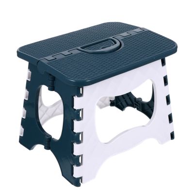 1pc Folding Step Stool for Adults and Boys and Girls Portable Plastic Stool for Outdoor Fishing Camping and Garden Use Lightweight and Easy to Carry Nordic