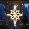 XMASLAND 19 Inch Christmas Window Silhouette Lights Decorations, 50L Christmas Sculpture,Including:Bethlehem Star x1 view 2