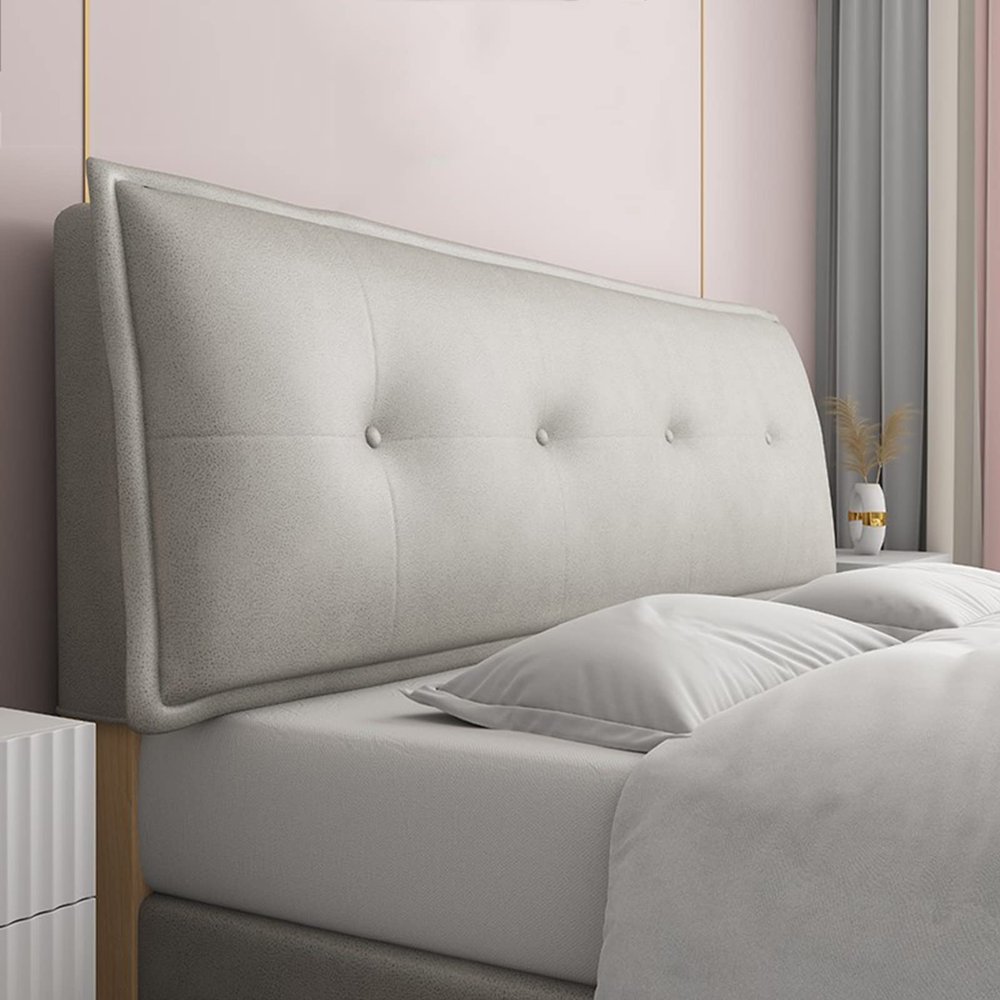 Dorm Room Headboard Cushion Reading Pillow Back Support for Sitting Up in Bed Large Adult Backrest Wedge Lounge Cushion Body Positioning Bedrest Bolster,C,No headboard 70.8"/180cm