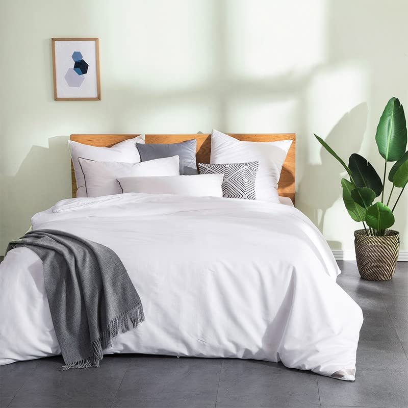THXSILK Silk Comforter Duvet Quilt for Spring Fall Autumn 100% Long Strand 6A Mulberry Silk Floss Filling with Cotton Shell Filled Spring Fall Comforter Ultra Soft Light Weighted, White, Twin