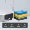 CLICK CLEAN Microfiber Cleaning Cloths, 12-Pack, Size 12" x 16", 2 Free Empty 18.6 oz Bottles and 10 Labels Included, for Cleaning Windows, Glass, Mirrors and Stainless Steel view 2