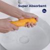 CLICK CLEAN Microfiber Cleaning Cloths, 12-Pack, Size 12" x 16", 2 Free Empty 18.6 oz Bottles and 10 Labels Included, for Cleaning Windows, Glass, Mirrors and Stainless Steel view 3