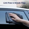 CLICK CLEAN Microfiber Cleaning Cloths, 12-Pack, Size 12" x 16", 2 Free Empty 18.6 oz Bottles and 10 Labels Included, for Cleaning Windows, Glass, Mirrors and Stainless Steel view 4