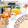 100pcs 5" Halloween Cocktail Picks Ghost Pumpkin Spider Boo Bat Theme Decor Toothpicks Skewers Sticks Sandwich Appetizer Charcuterie Board Accessories Food Garnish, Halloween Themed Party Decorations view 2